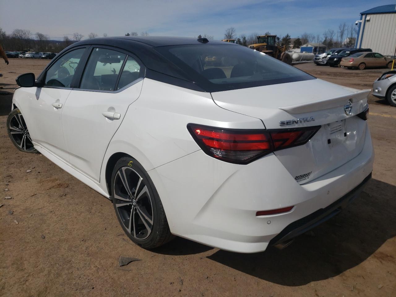 Photo 3 from auction – 2020 NISSAN SENTRA SR with VIN 3N1AB8DV6LY210974