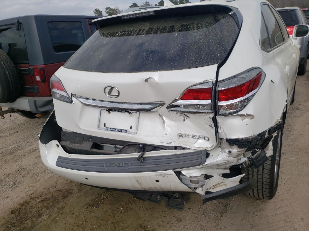 Photo 9 from auction – 2015 LEXUS RX 350 with VIN 2T2ZK1BA7FC195442