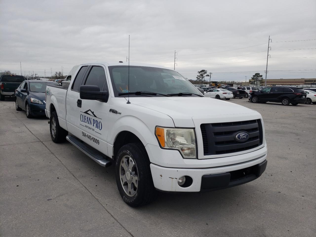 FORD F150 SUPER 2010 with VIN 1FTEX1CW2AFD39249 - Photo from auction