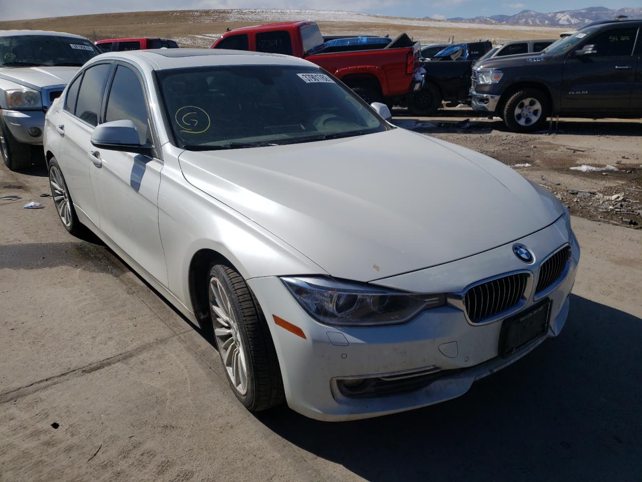 BMW 328 D XDRI 2014 with VIN WBA3D5C52EKX97267 - Photo from auction