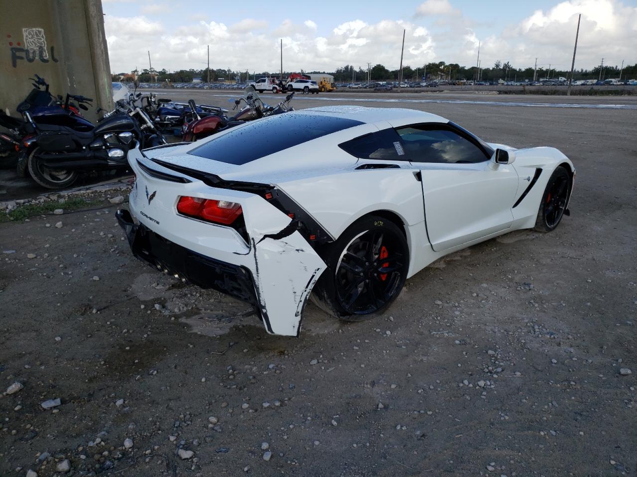 Photo 4 from auction – 2019 CHEVROLET CORVETTE S with VIN 1G1YB2D77K5112518