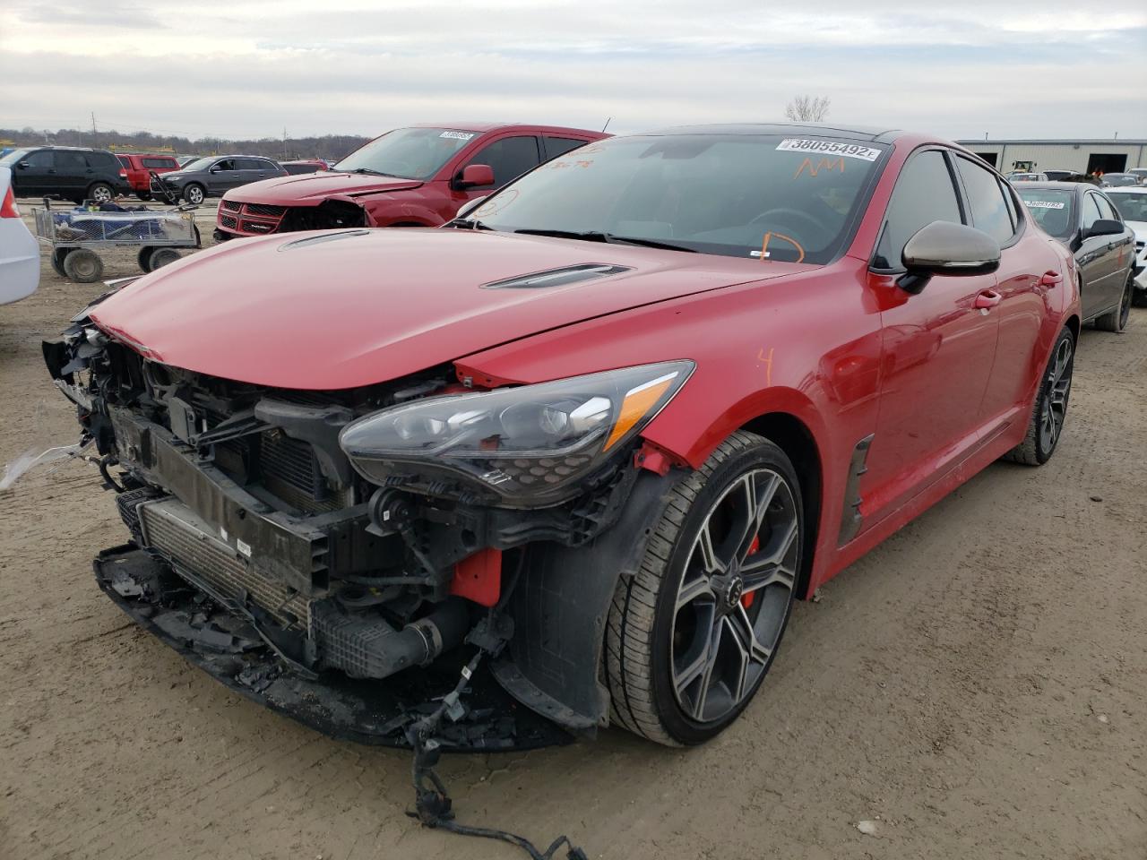 Photo 2 from auction – 2018 KIA STINGER GT with VIN KNAE55LC6J6013678