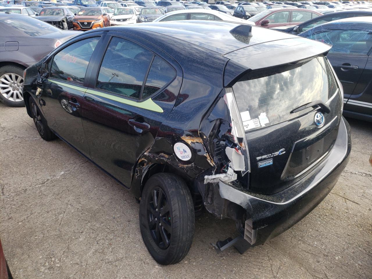 Photo 9 from auction – 2016 TOYOTA PRIUS C with VIN JTDKDTB39G1116260