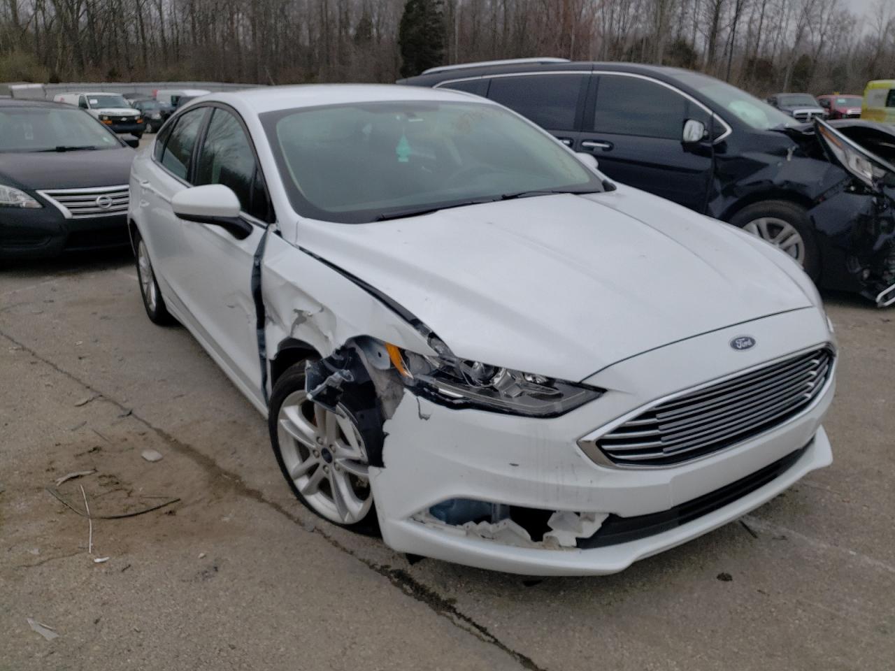 Photo 1 from auction – 2018 FORD FUSION SE with VIN 3FA6P0H76JR278433