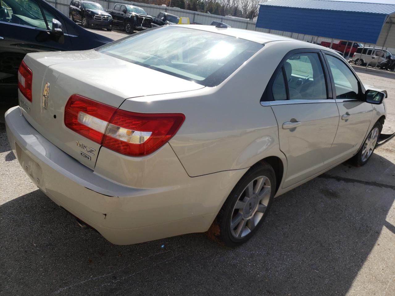 Photo 4 from auction – 2007 LINCOLN MKZ with VIN 3LNHM28T27R630576
