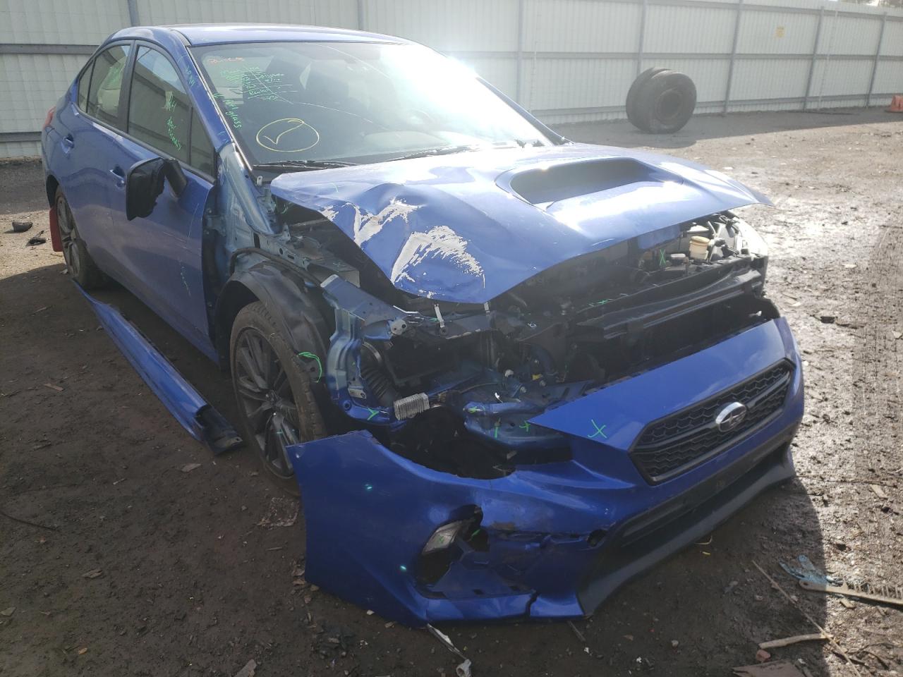 SUBARU WRX 2020 with VIN JF1VA1A62L9806519 - Photo from auction