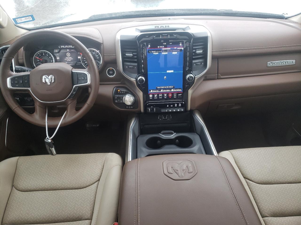 Photo 9 from auction – 2021 RAM 1500 LARAM with VIN 1C6SRFJT6MN728934