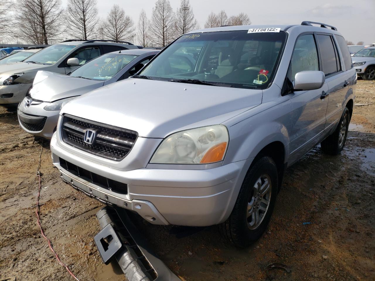 Photo 2 from auction – 2004 HONDA PILOT EX with VIN 2HKYF18444H522931