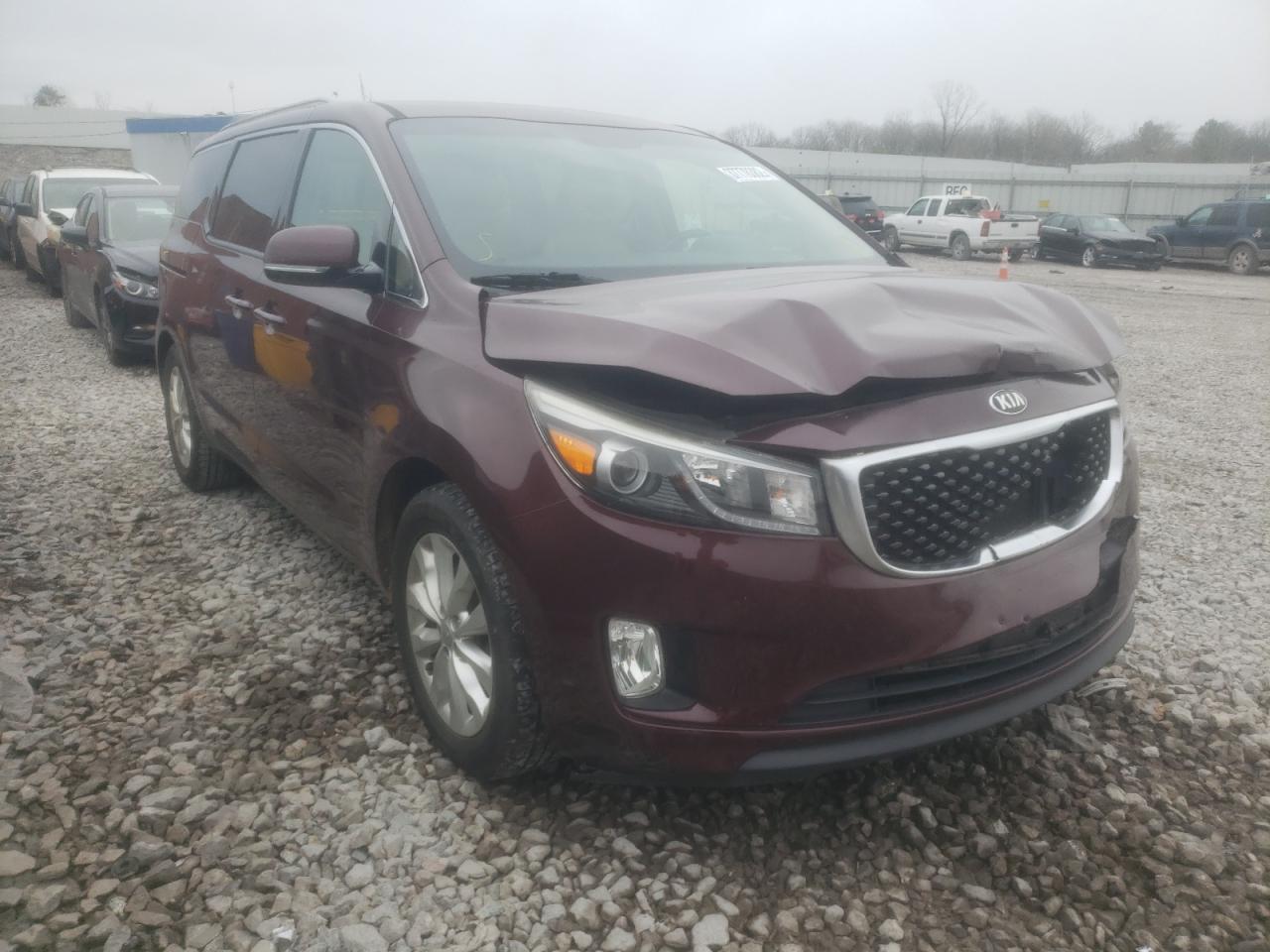 Photo 1 from auction – 2015 KIA SEDONA EX with VIN KNDMC5C14F6022972