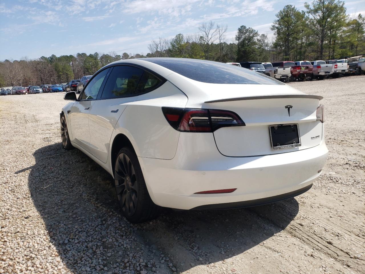 Photo 3 from auction – 2021 TESLA MODEL 3 with VIN 5YJ3E1EC3MF024288