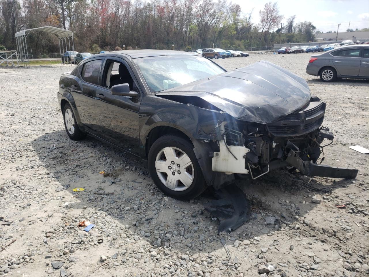 DODGE AVENGER SX 2010 with VIN 1B3CC4FB5AN222446 - Photo from auction
