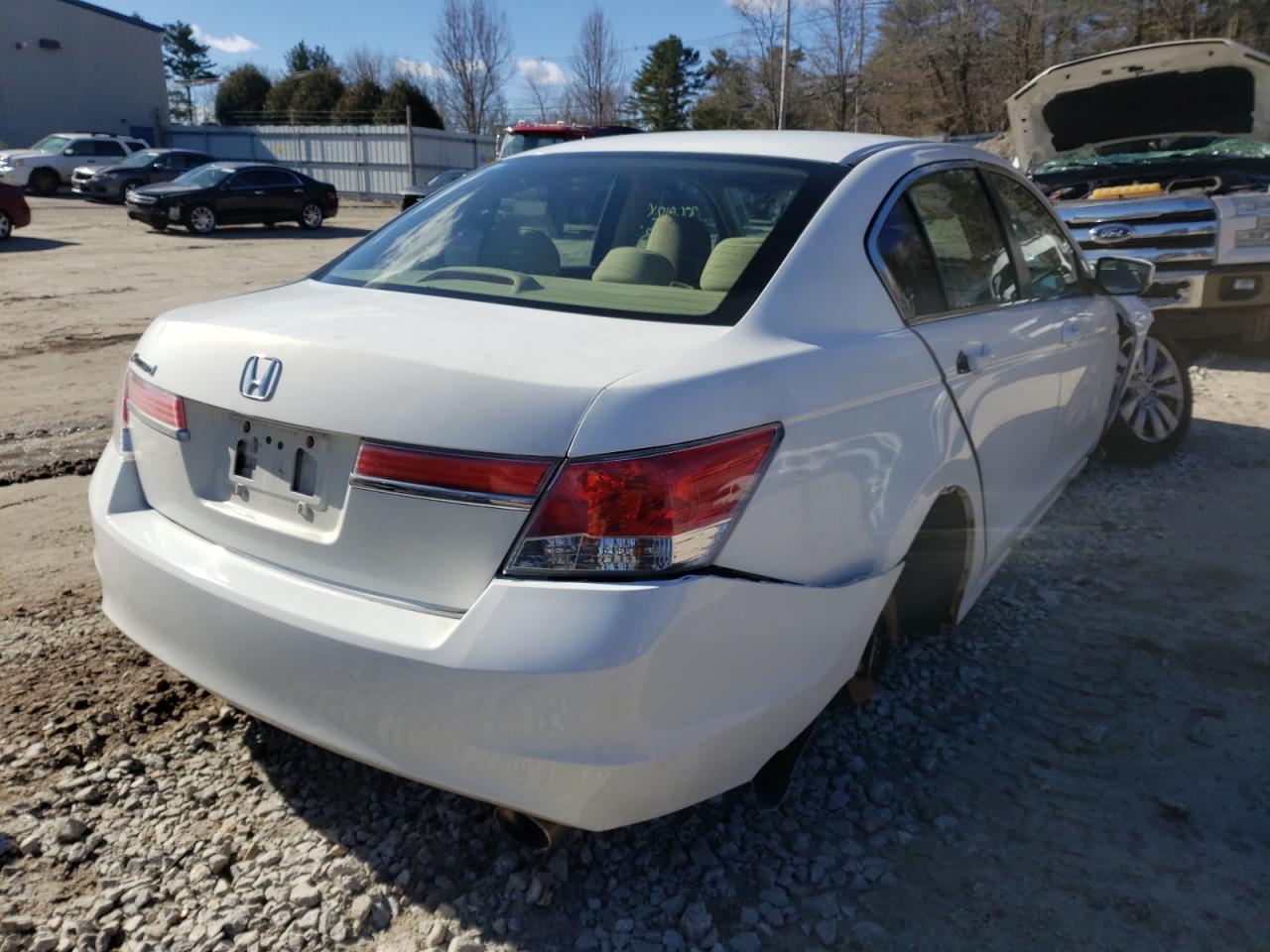 Photo 4 from auction – 2012 HONDA ACCORD EX with VIN 1HGCP2F76CA117770