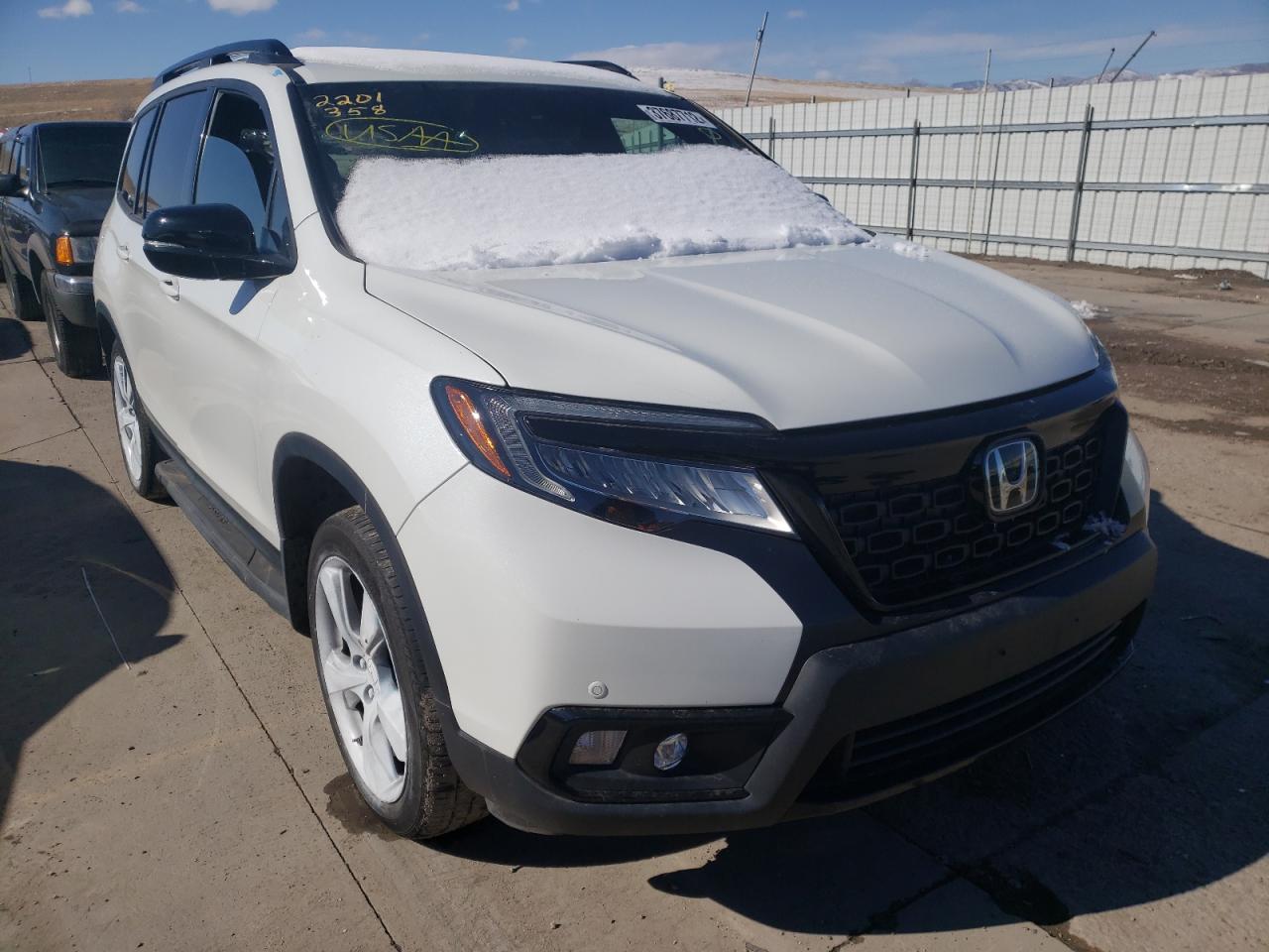 HONDA PASSPORT E 2020 with VIN 5FNYF8H08LB002881 - Photo from auction
