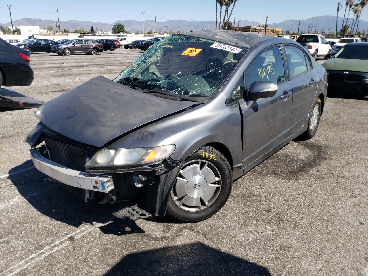 Photo 2 from auction – 2010 HONDA CIVIC HYBR with VIN JHMFA3F20AS004796