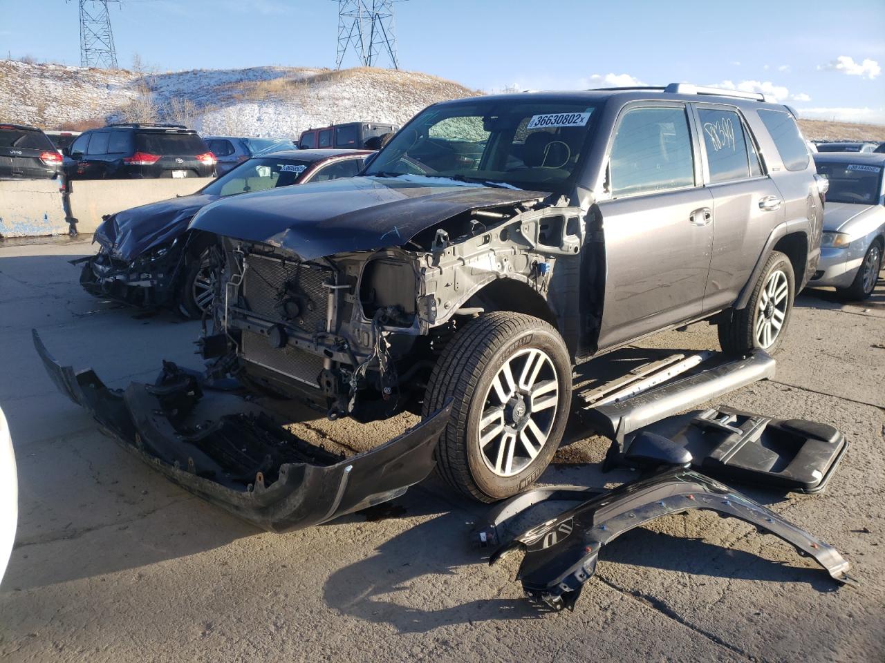Photo 2 from auction – 2016 TOYOTA 4RUNNER SR with VIN JTEBU5JR9G5366166