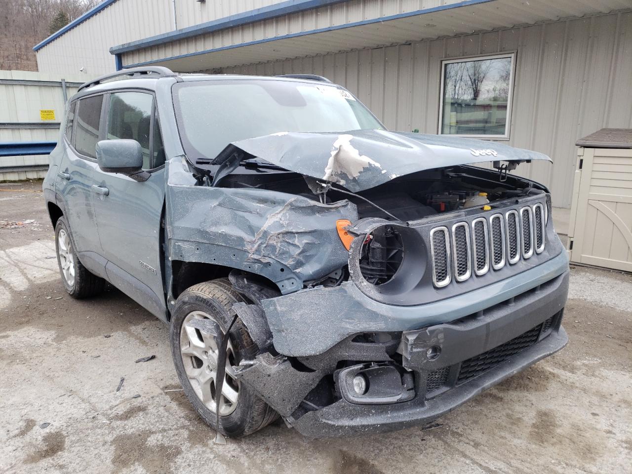 JEEP RENEGADE L 2017 with VIN ZACCJBBB9HPG51749 - Photo from auction