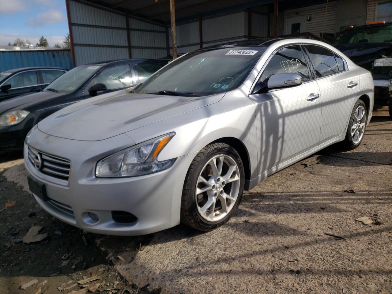 Photo 2 from auction – 2014 NISSAN MAXIMA S with VIN 1N4AA5AP6EC499456