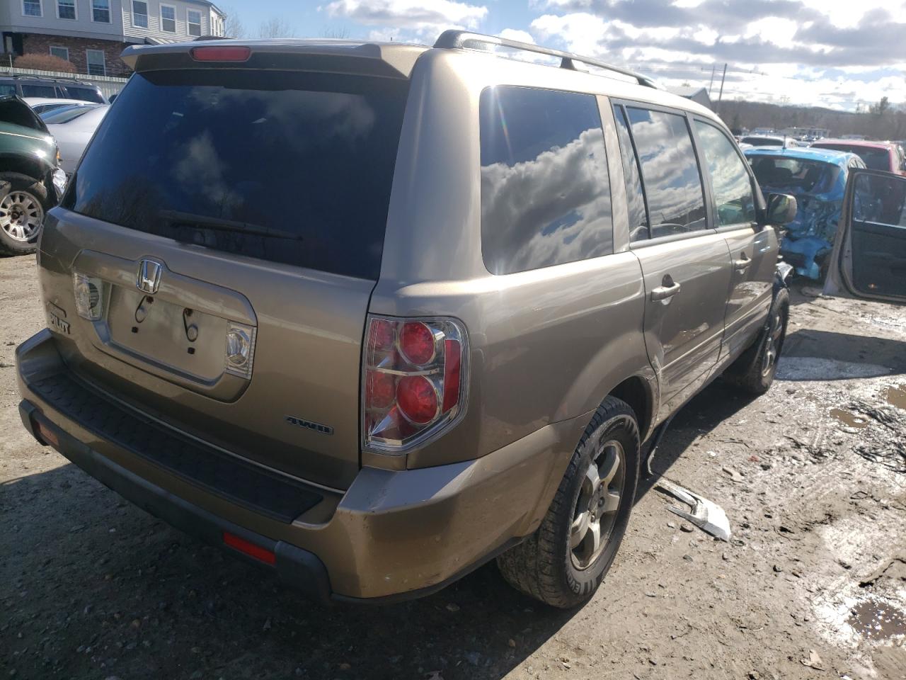 Photo 4 from auction – 2008 HONDA PILOT EX with VIN 5FNYF18408B041546