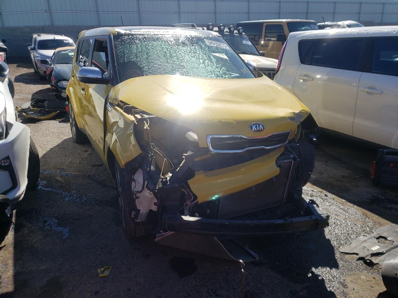 KIA SOUL ! 2015 with VIN KNDJX3A55F7172312 - Photo from auction