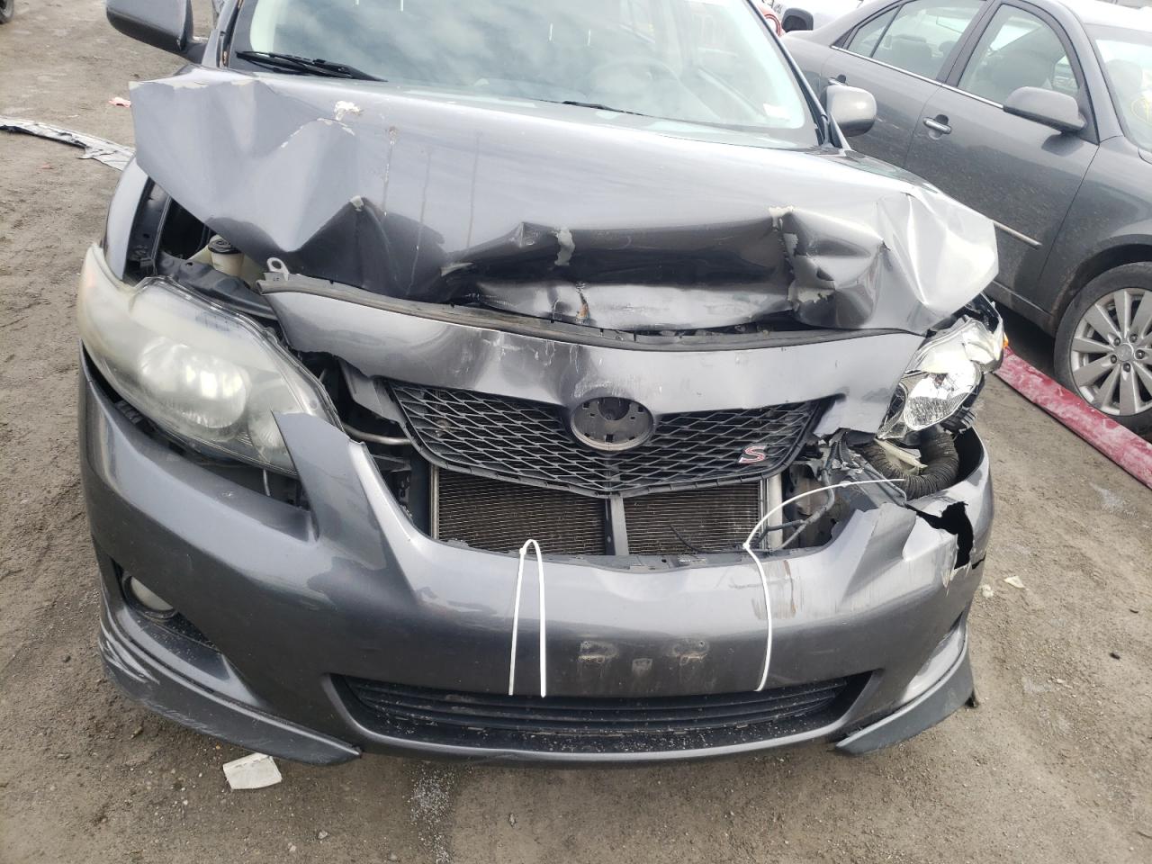 Photo 9 from auction – 2009 TOYOTA COROLLA BA with VIN 2T1BU40EX9C034837