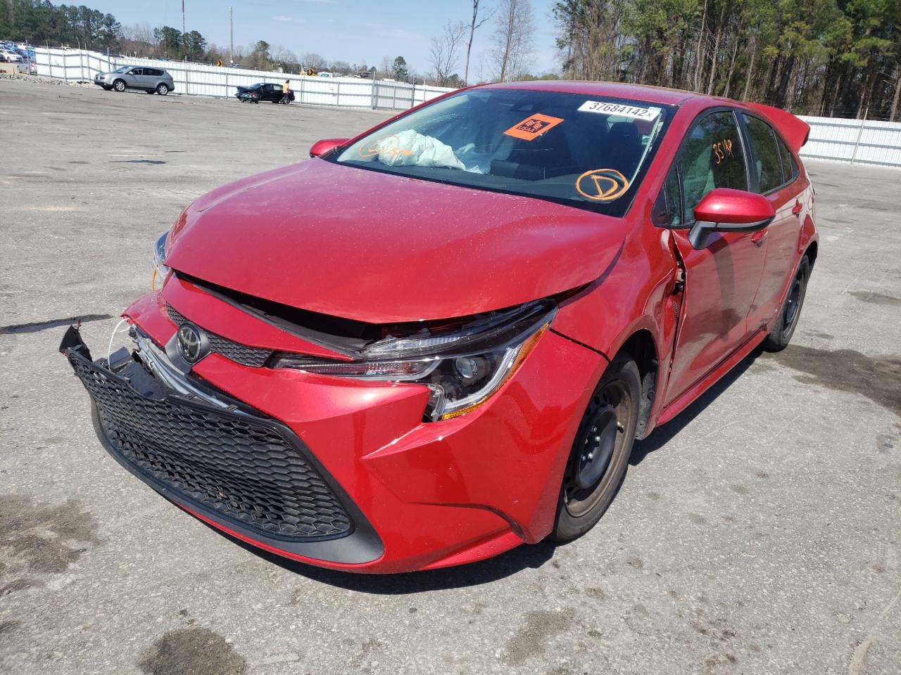 Photo 2 from auction – 2020 TOYOTA COROLLA LE with VIN 5YFEPRAE0LP044879
