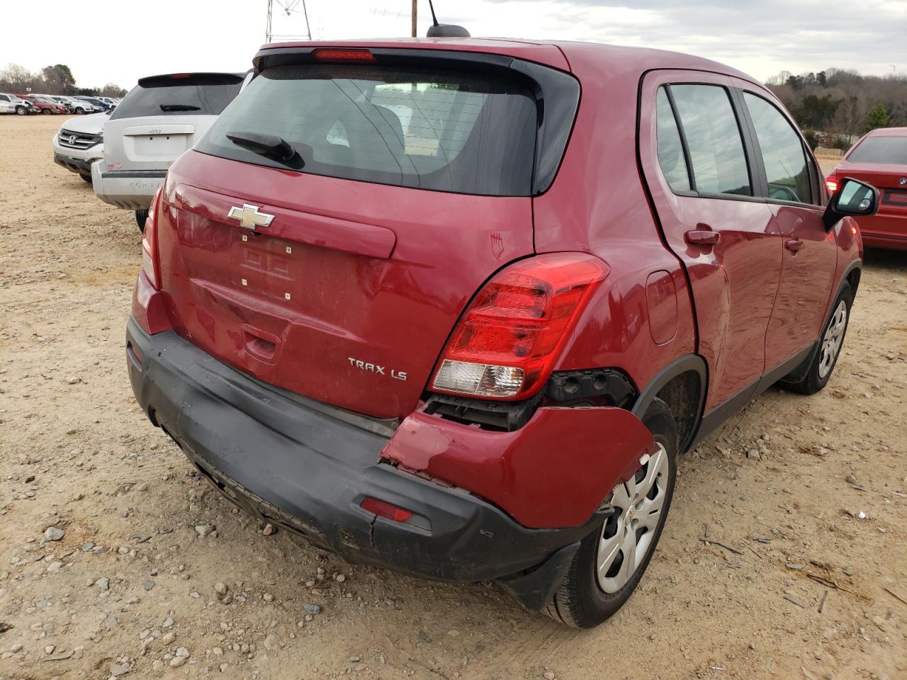Photo 4 from auction – 2015 CHEVROLET TRAX LS with VIN KL7CJKSB5FB210074