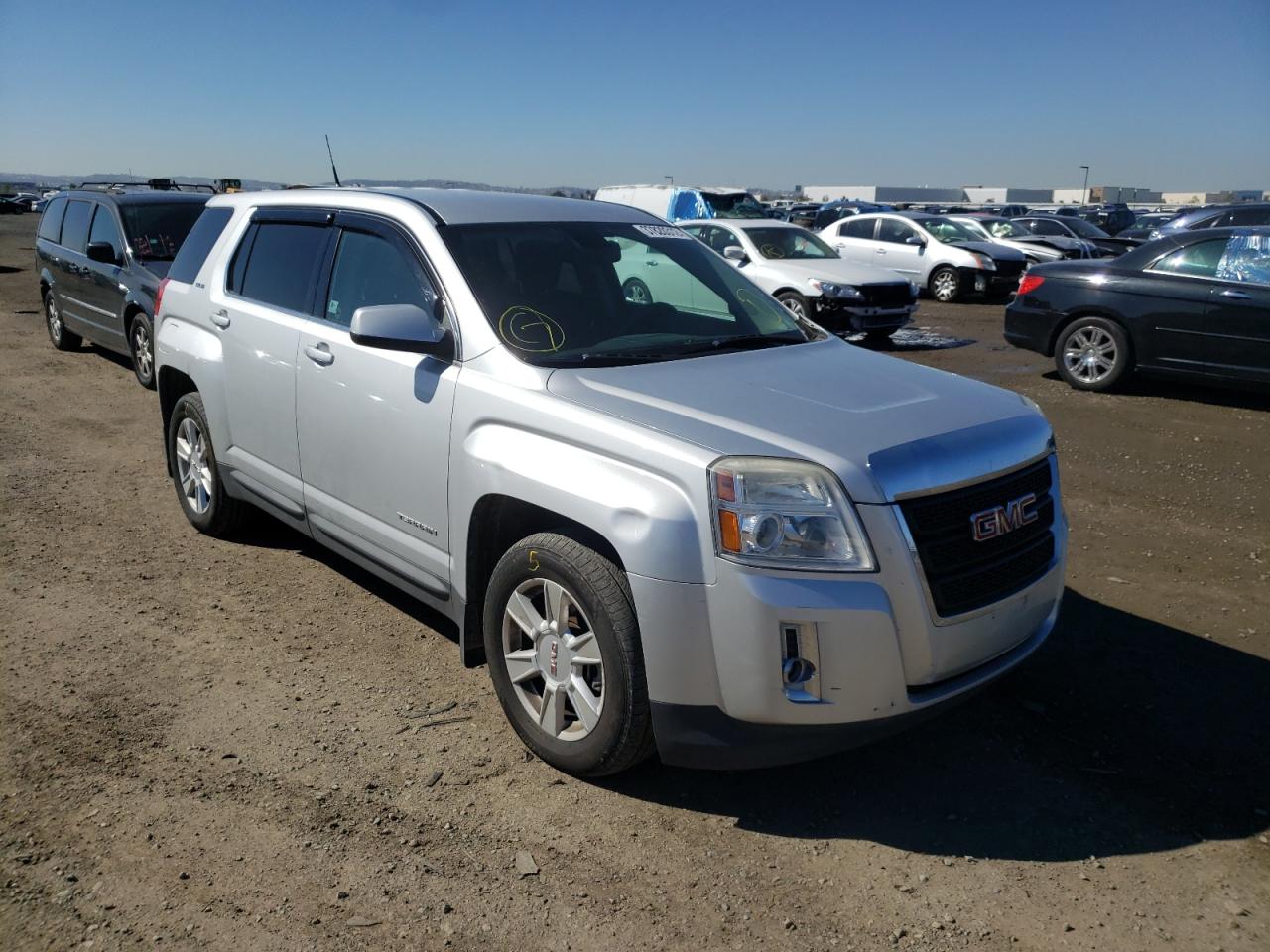 GMC TERRAIN SL 2010 with VIN 2CTFLCEW7A6398739 - Photo from auction