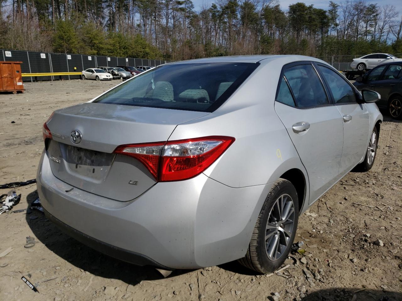 Photo 4 from auction – 2015 TOYOTA COROLLA L with VIN 2T1BURHE2FC261338