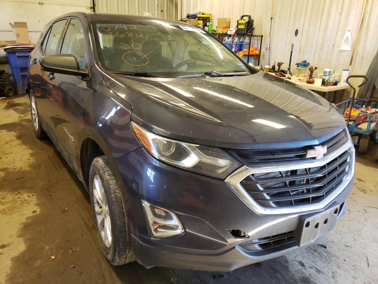CHEVROLET EQUINOX LS 2018 with VIN 3GNAXREV9JL131111 - Photo from auction