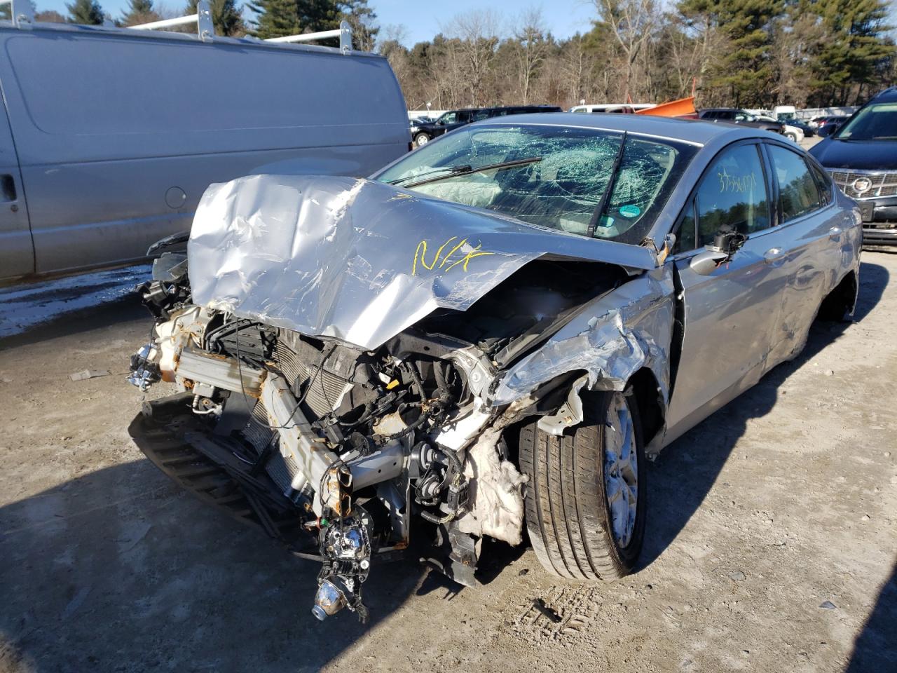 Photo 2 from auction – 2014 FORD FUSION SE with VIN 1FA6P0H75E5353731