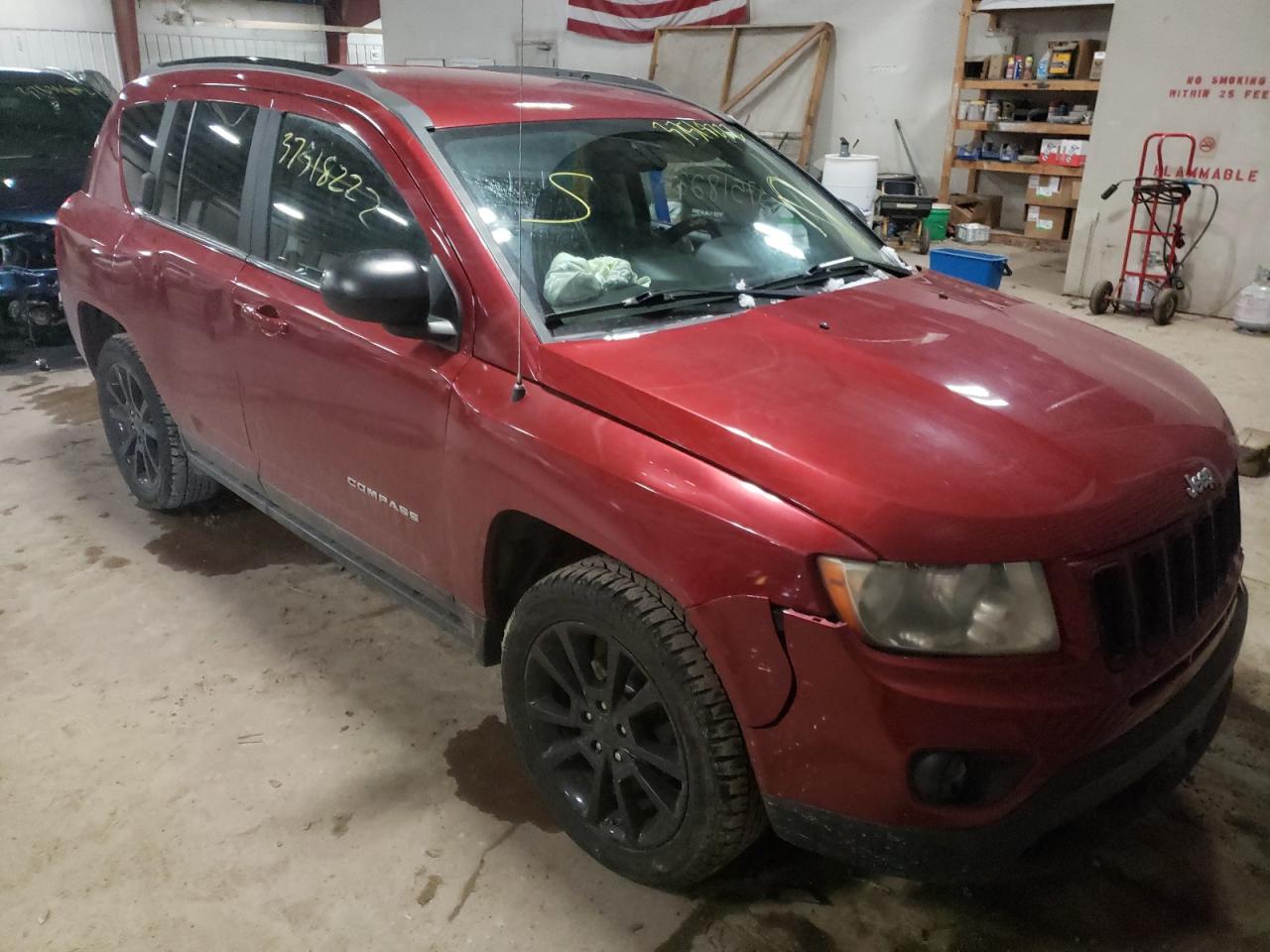 JEEP COMPASS LA 2012 with VIN 1C4NJDEB9CD689912 - Photo from auction
