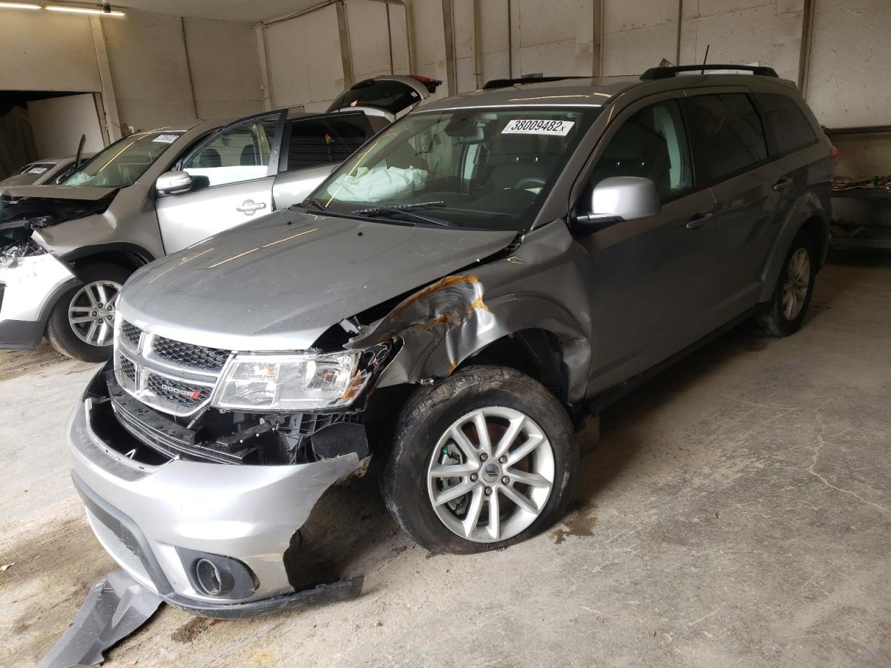 Photo 2 from auction – 2019 DODGE JOURNEY SE with VIN 3C4PDDBG3KT805470