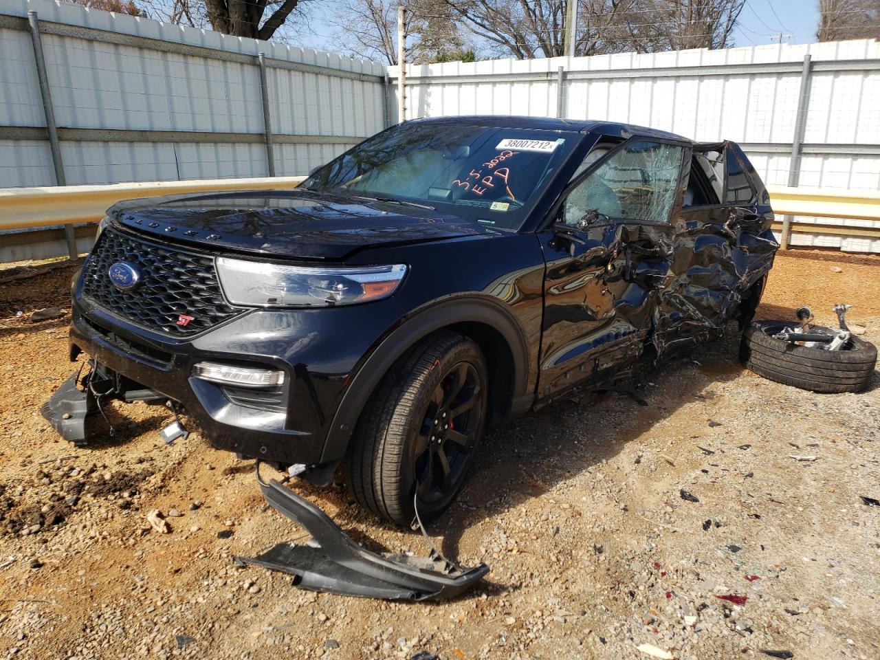 Photo 2 from auction – 2021 FORD EXPLORER S with VIN 1FM5K8GC9MGB39762