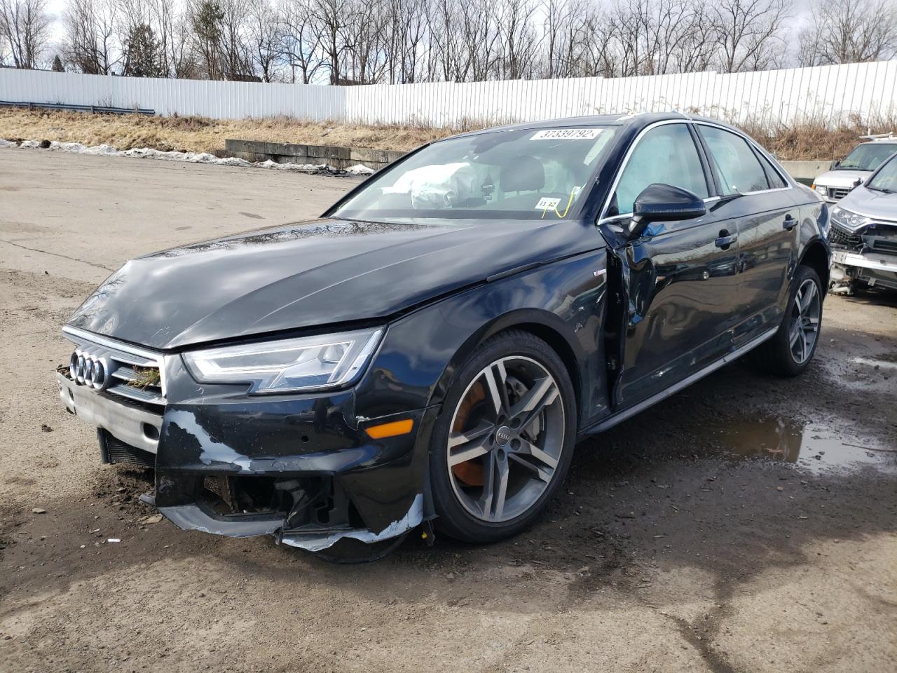 Photo 2 from auction – 2017 AUDI A4 PREMIUM with VIN WAUENAF40HN034961