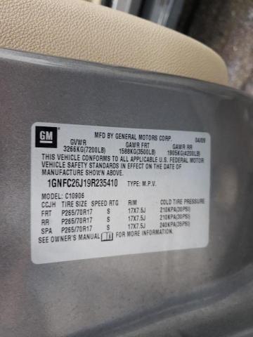 Photo 10 from auction – 2009 CHEVROLET SUBURBAN C with VIN 1GNFC26J19R235410