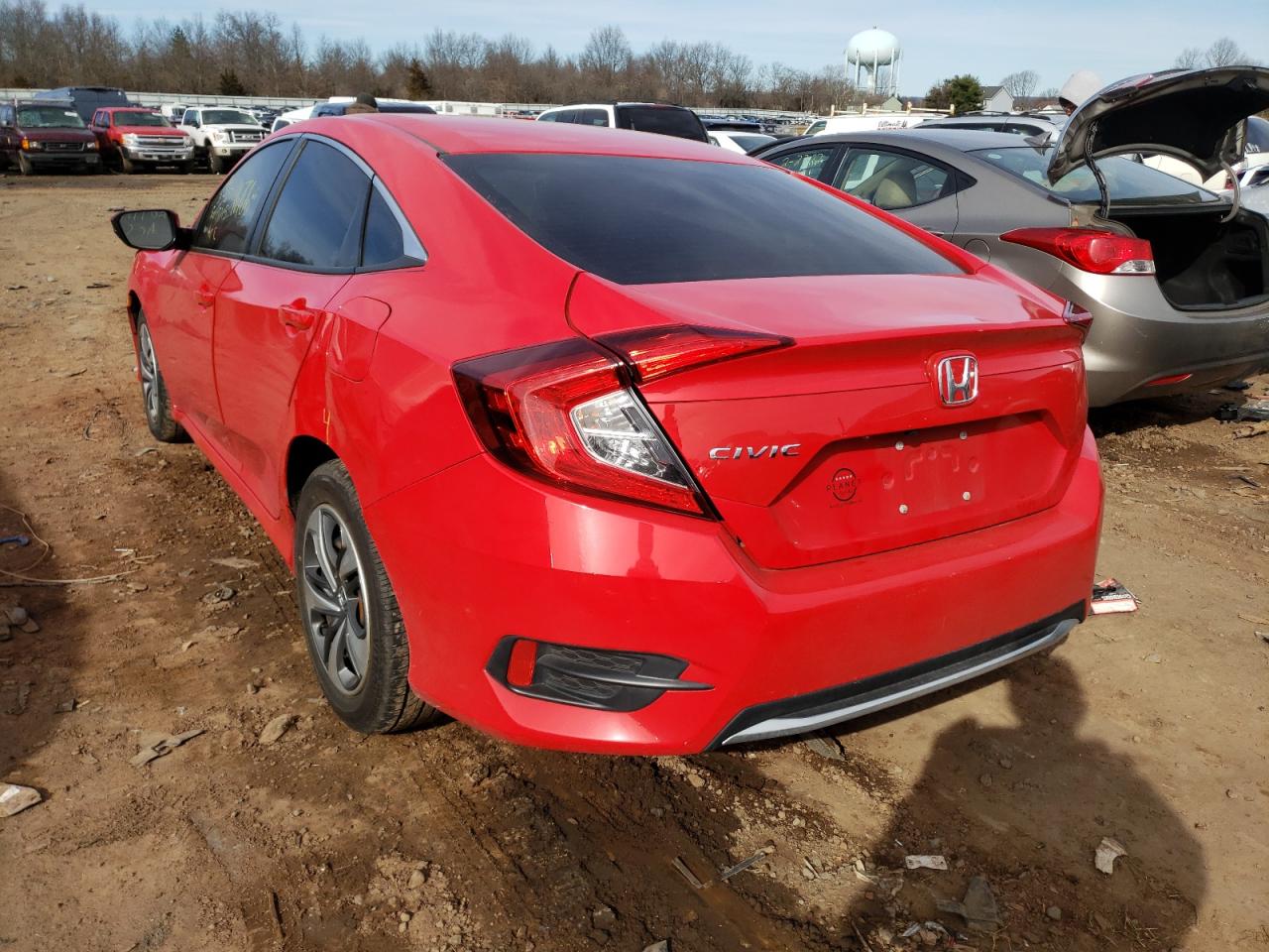 Photo 3 from auction – 2019 HONDA CIVIC LX with VIN 2HGFC2F66KH544771