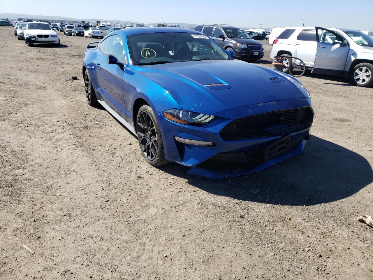FORD MUSTANG 2018 with VIN 1FA6P8TH1J5180928 - Photo from auction