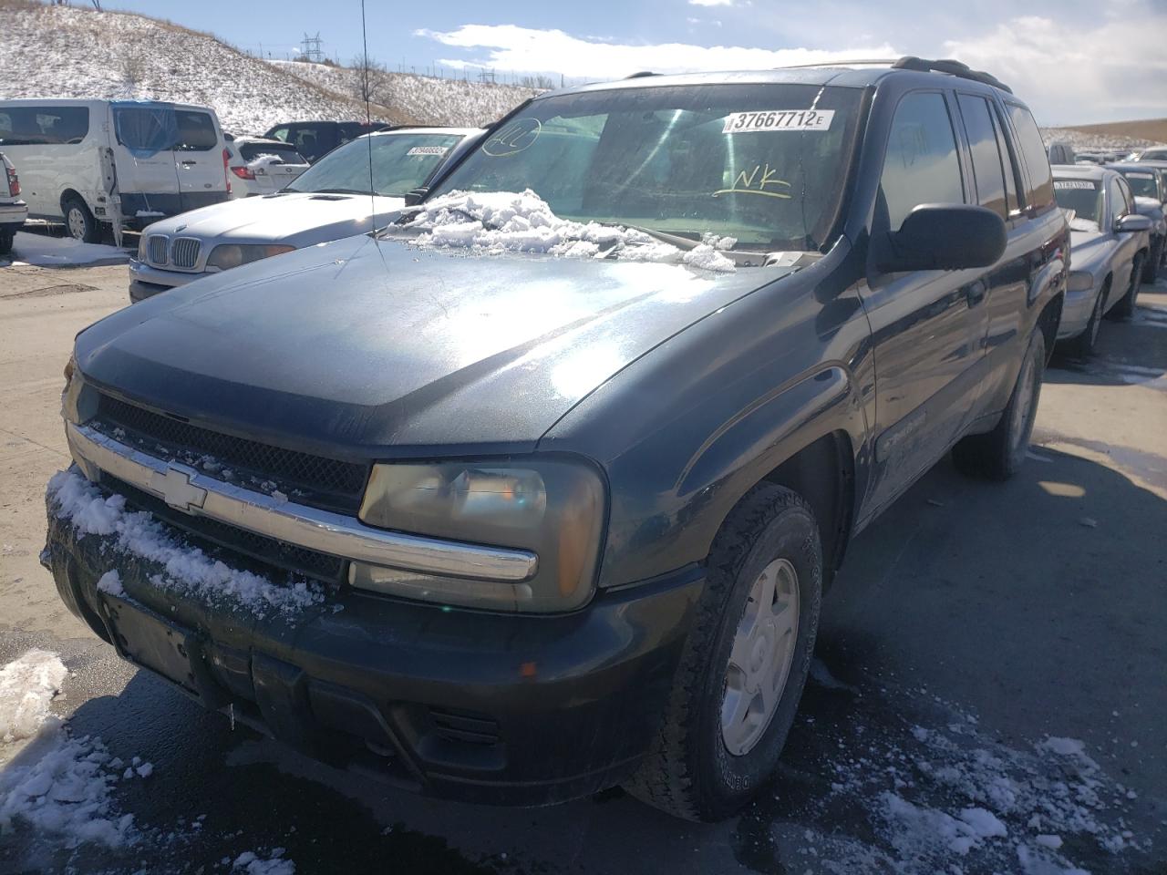 Photo 2 from auction – 2003 CHEVROLET TRAILBLAZE with VIN 1GNDT13S232387811