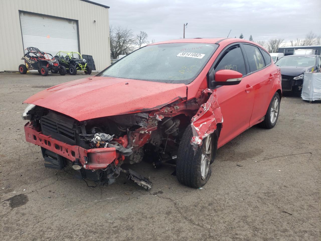 Photo 9 from auction – 2016 FORD FOCUS SE with VIN 1FADP3K22GL263764