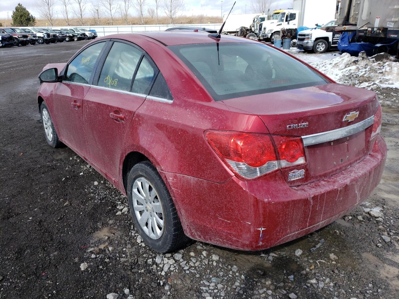 Photo 3 from auction – 2011 CHEVROLET CRUZE LT with VIN 1G1PF5S98B7175704