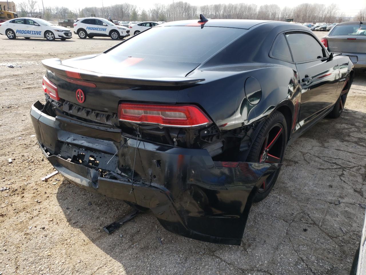 Photo 4 from auction – 2014 CHEVROLET CAMARO LT with VIN 2G1FC1E33E9235816