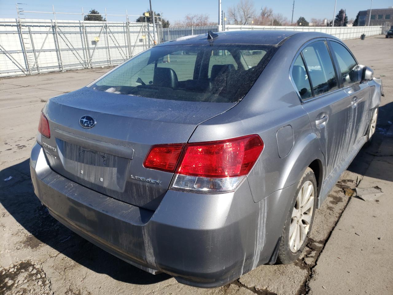 Photo 4 from auction – 2011 SUBARU LEGACY 2.5 with VIN 4S3BMBK68B3249562