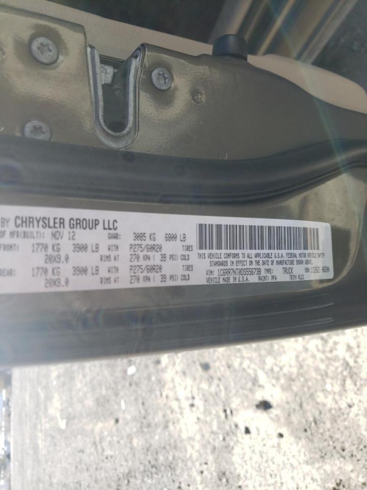Photo 10 from auction – 2013 RAM 1500 LARAM with VIN 1C6RR7NT0DS556738