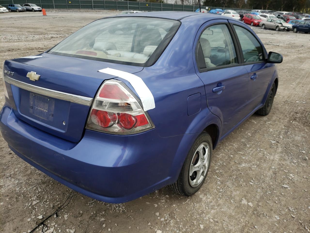 Photo 4 from auction – 2009 CHEVROLET AVEO LS with VIN KL1TD56E29B358520