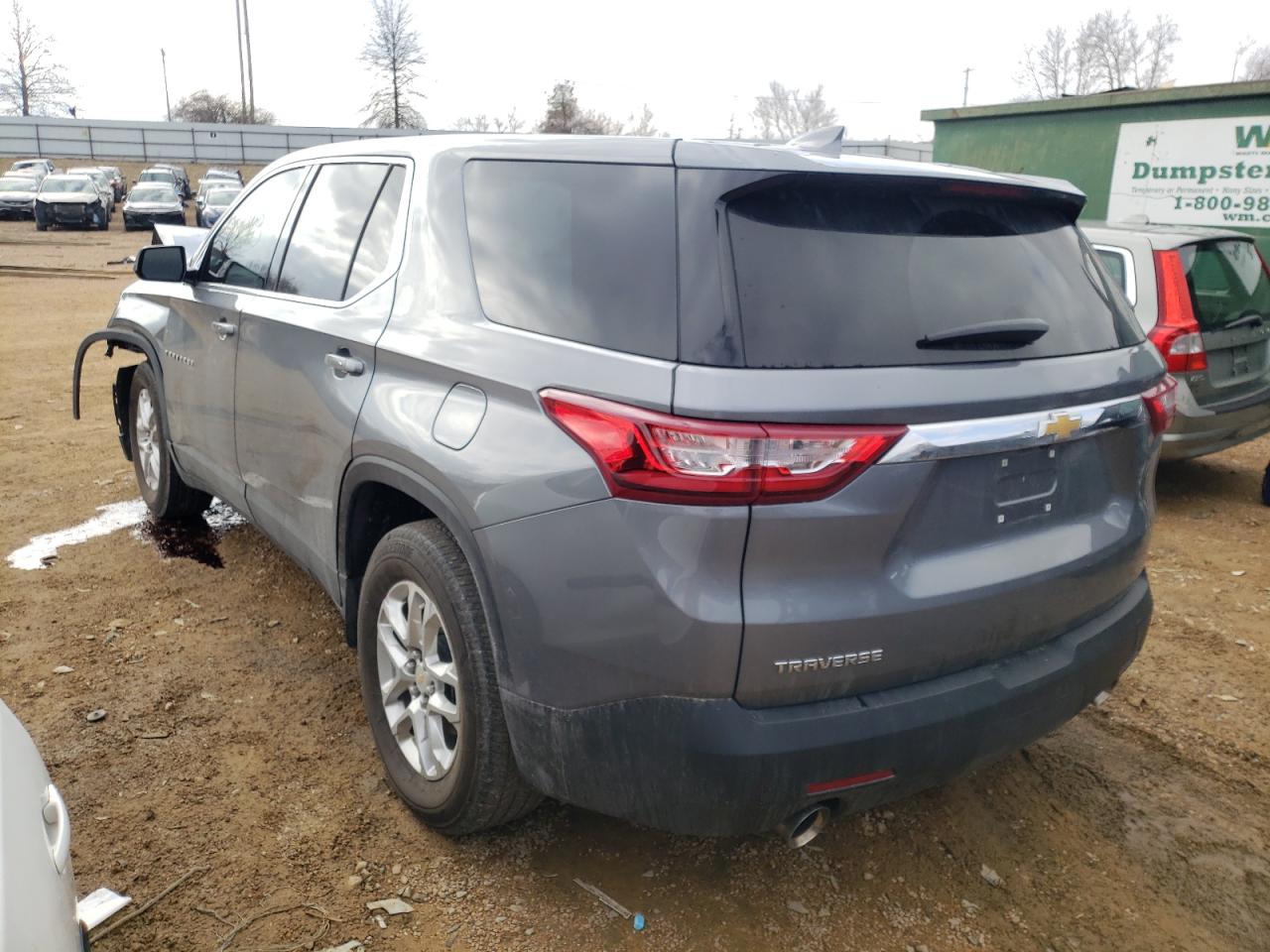 Photo 3 from auction – 2020 CHEVROLET TRAVERSE L with VIN 1GNERFKW3LJ303683