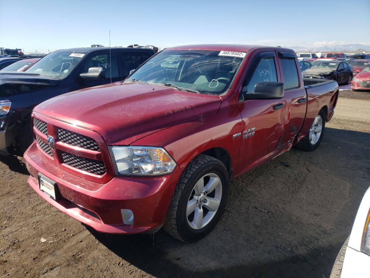 Photo 2 from auction – 2014 RAM 1500 ST with VIN 1C6RR7FT3ES233039