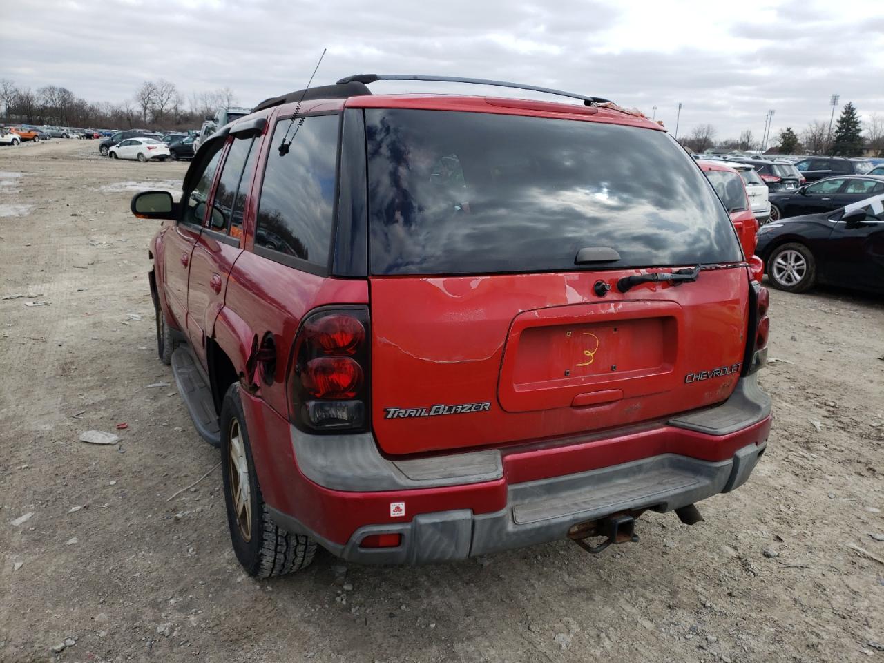 Photo 3 from auction – 2002 CHEVROLET TRAILBLAZE with VIN 1GNDT13S322221506