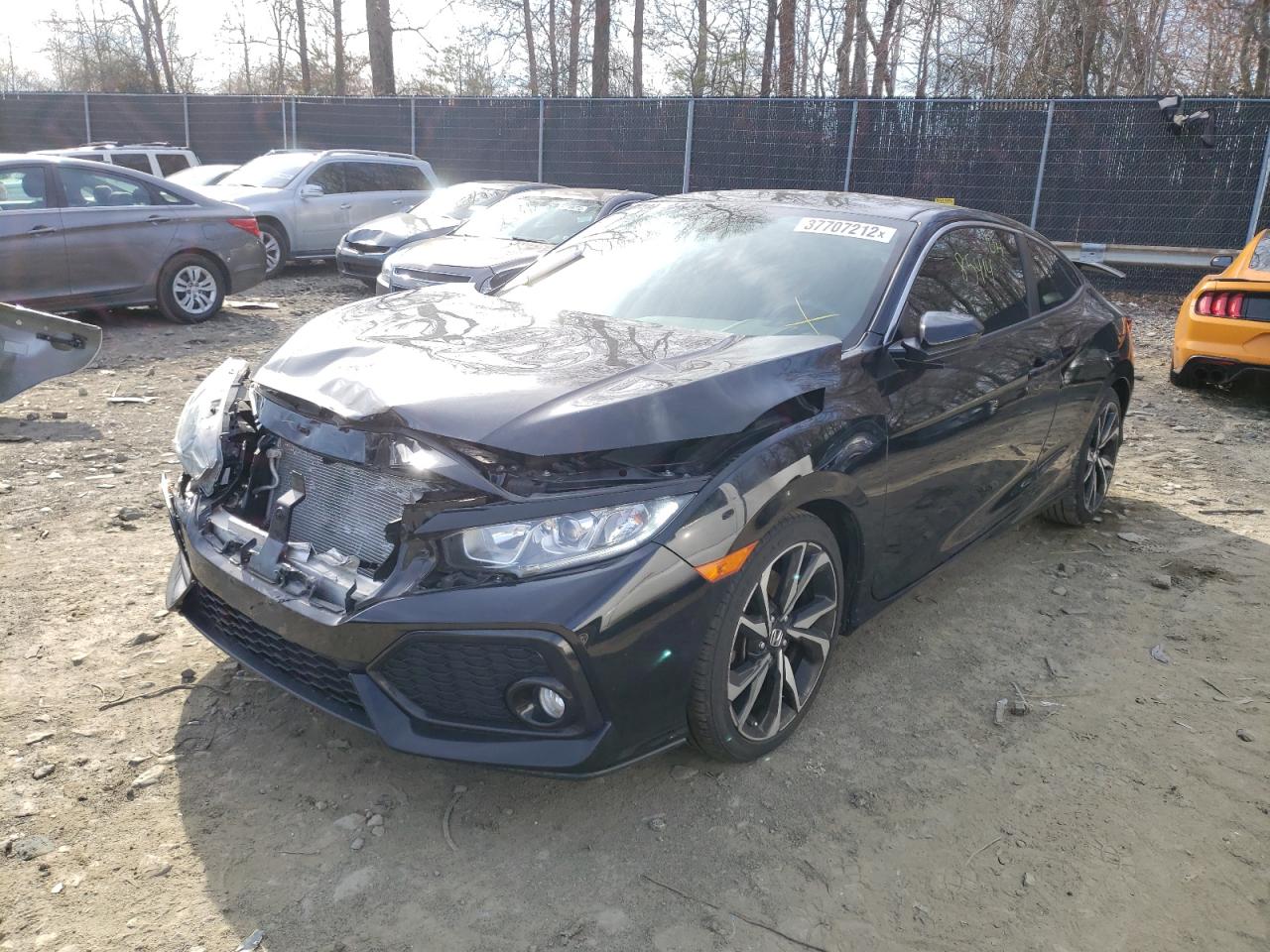 Photo 2 from auction – 2018 HONDA CIVIC SI with VIN 2HGFC3A59JH754414