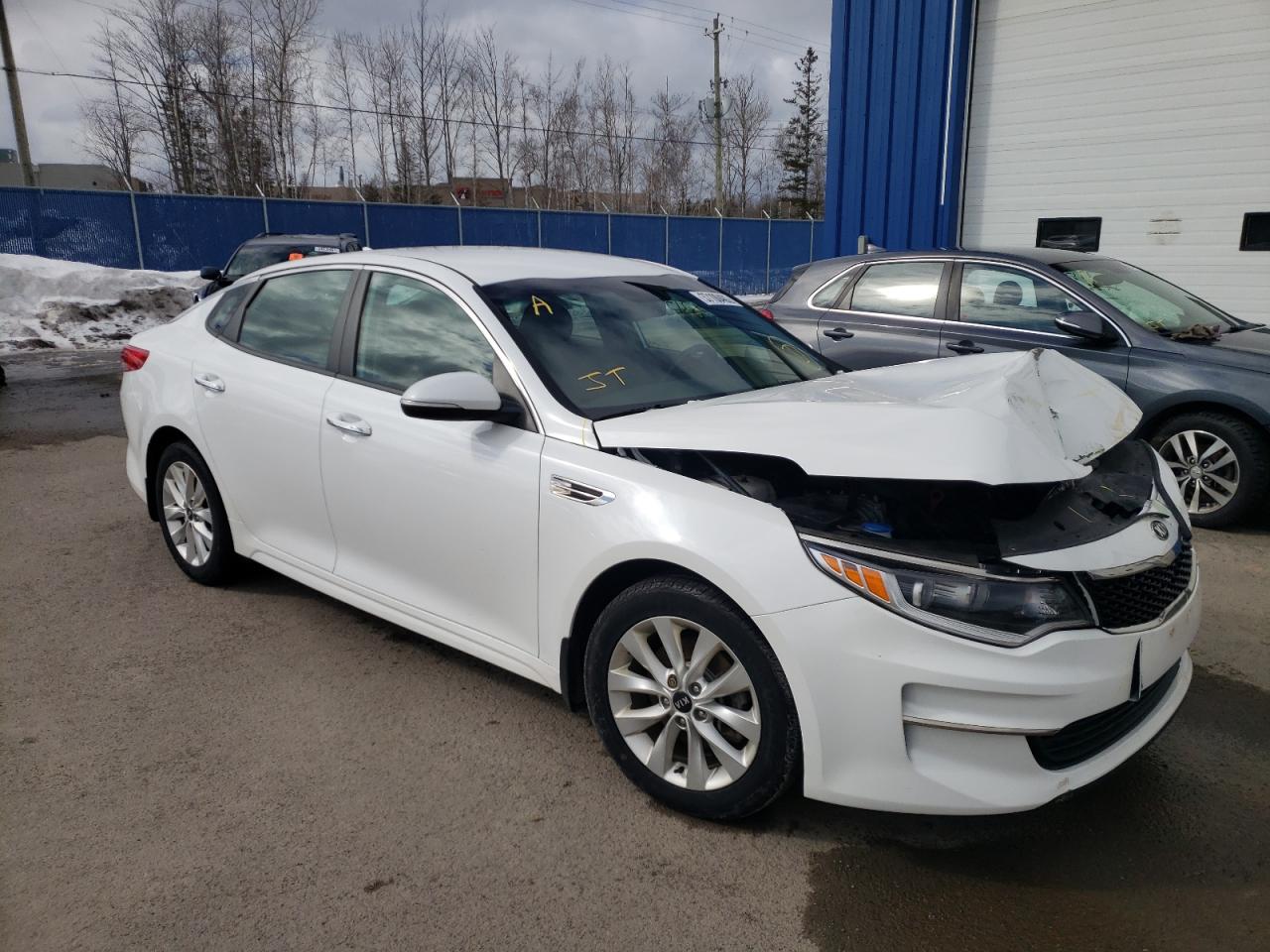 KIA OPTIMA LX 2016 with VIN 5XXGT4L31GG039532 - Photo from auction