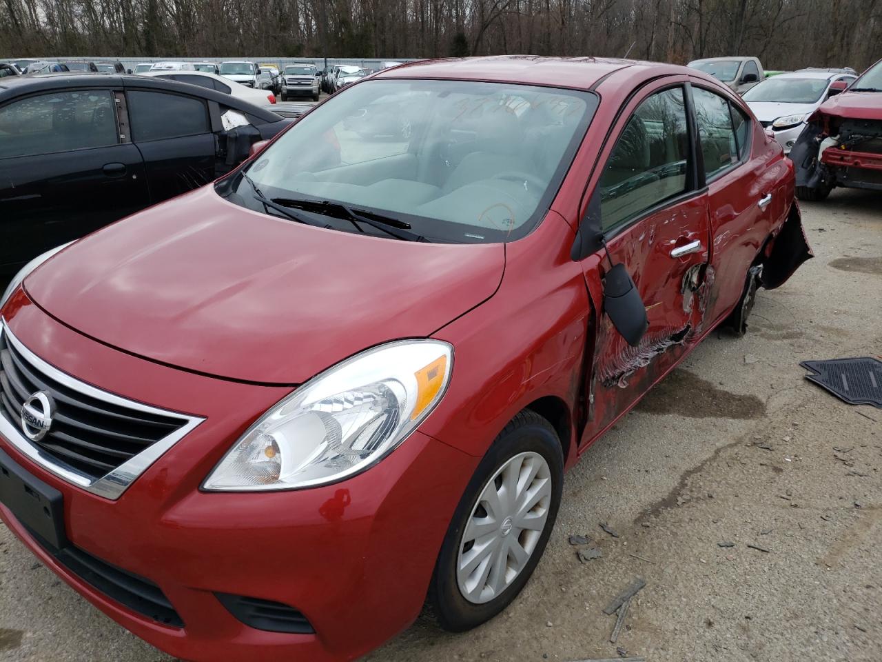 Photo 9 from auction – 2014 NISSAN VERSA with VIN 3N1CN7AP4EL832201